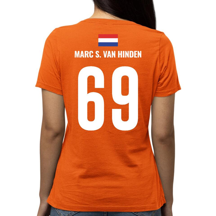 NIEDERLANDE SAUF TRIKOT SHIRT | MIT DEINER NUMMER | WITZIGE NAMEN | PARTY T-SHIRT INDIVIDUALISIERBAR/PERSONALISIERBAR - SH