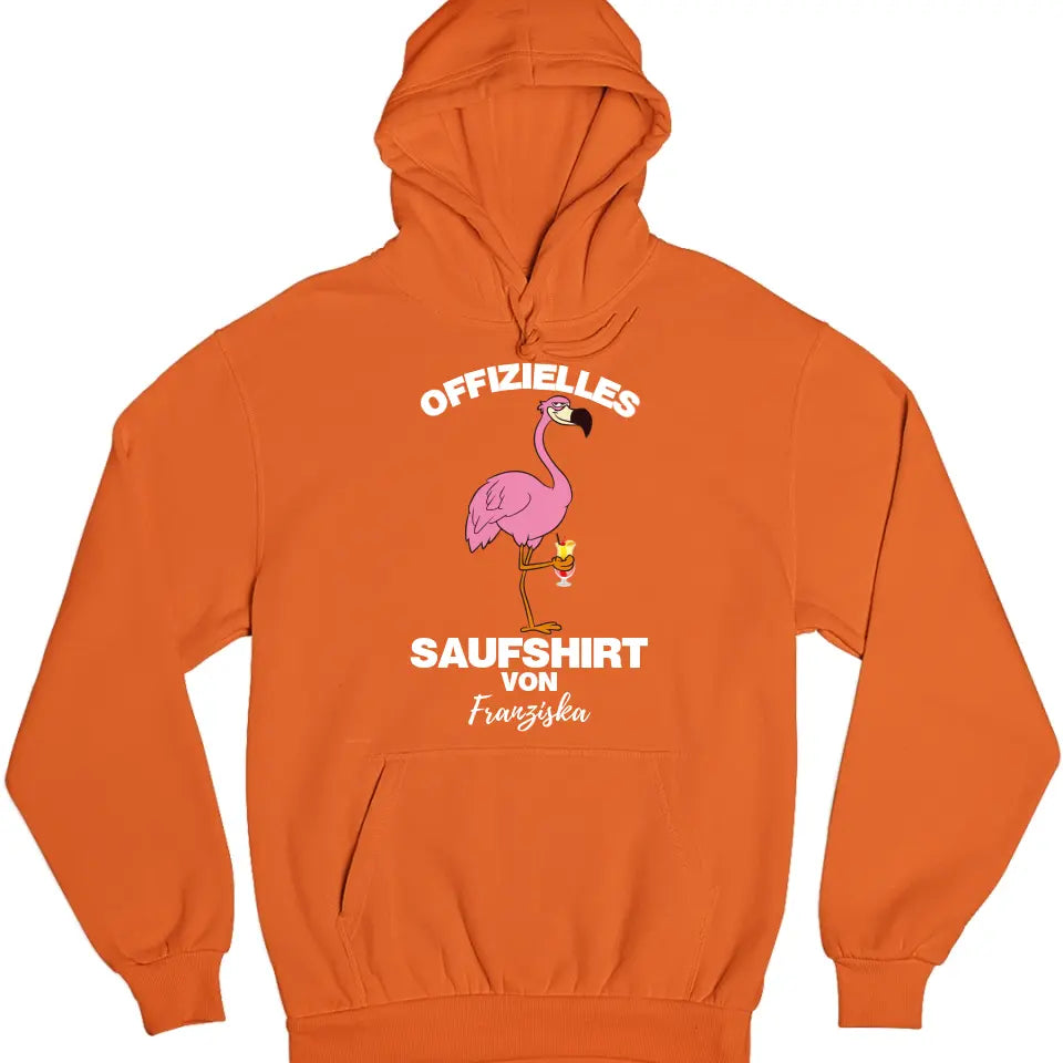 OFFIZIELLES SAUFSHIRT VON... | FLAMINGO SHIRT MIT DEINEM NAMEN | MALLE PARTY T-SHIRT INDIVIDUALISIERBAR/PERSONALISIERBAR - MALLORCA SHIRT