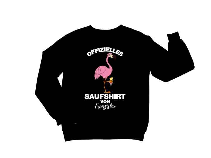 OFFIZIELLES SAUFSHIRT VON... | FLAMINGO SHIRT MIT DEINEM NAMEN | MALLE PARTY T-SHIRT INDIVIDUALISIERBAR/PERSONALISIERBAR - MALLORCA SHIRT