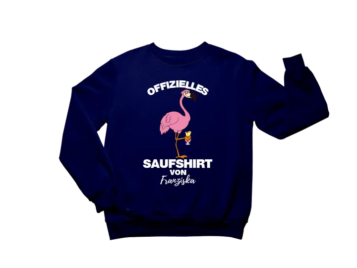 OFFIZIELLES SAUFSHIRT VON... | FLAMINGO SHIRT MIT DEINEM NAMEN | MALLE PARTY T-SHIRT INDIVIDUALISIERBAR/PERSONALISIERBAR - MALLORCA SHIRT