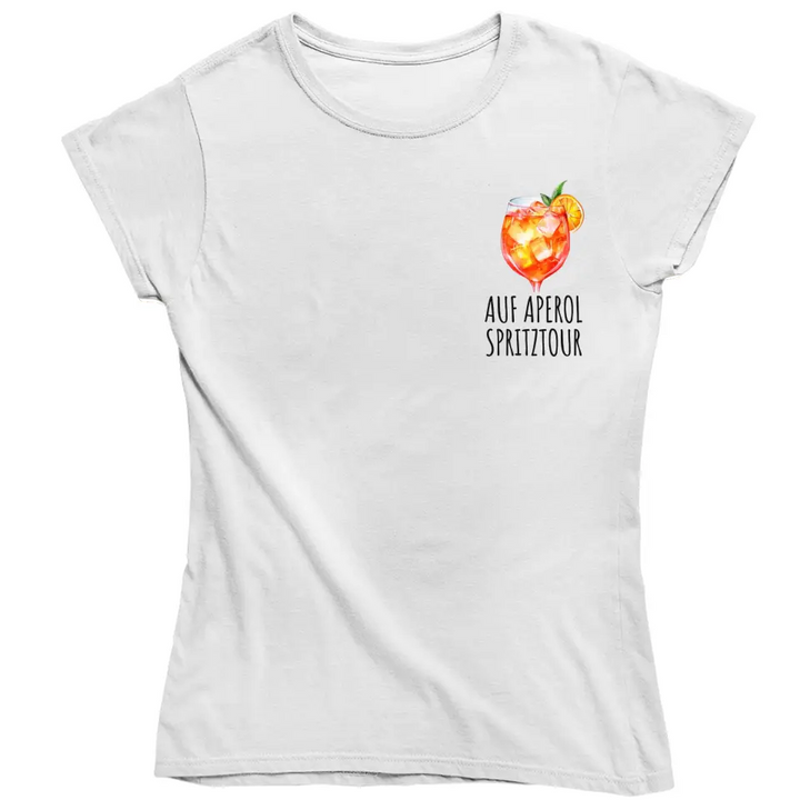 Auf Aperol Spritztour - Aperol - T-Shirt - Damen & Herren