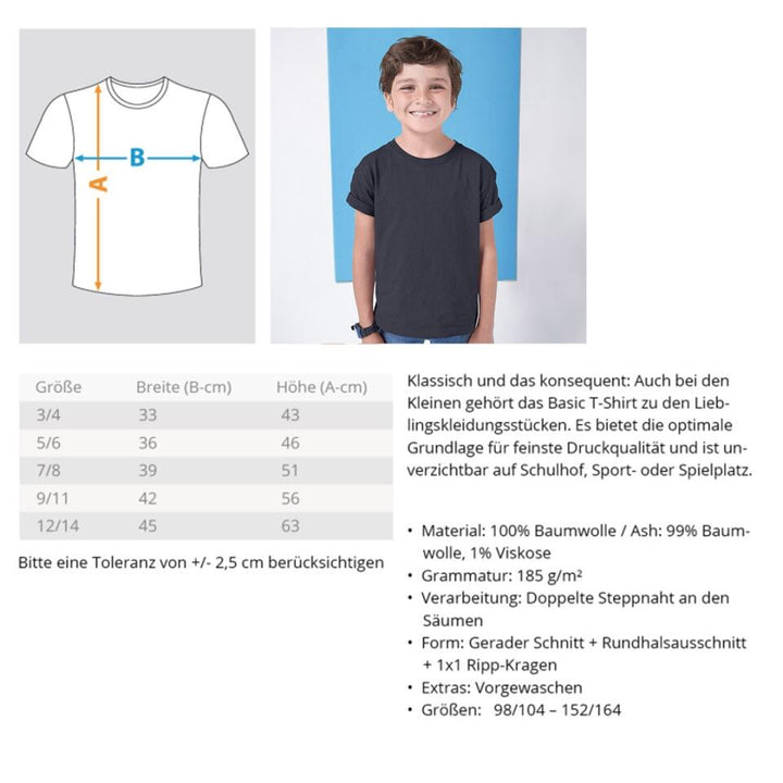 Schulkind 2023 - mit Name - individuelles Einschulung T-Shirt 2023