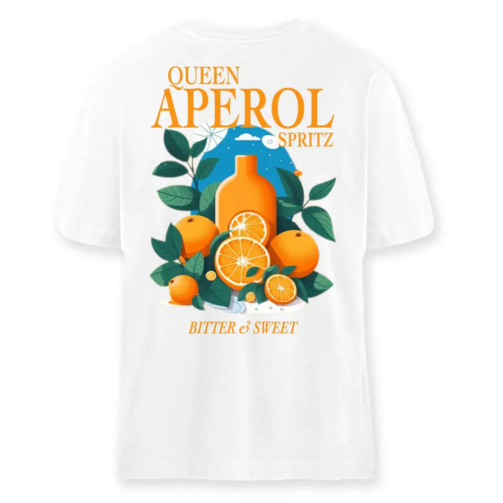 Vintage Aperol Spritz T-Shirt - Holy Aperloy, Queen Aperol Spritz, Spritztour, They see me Aperolin - oprional mit Namen