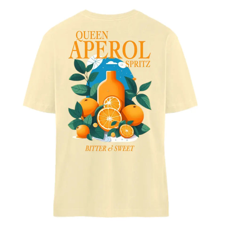 Vintage Aperol Spritz T-Shirt - Holy Aperloy, Queen Aperol Spritz, Spritztour, They see me Aperolin - oprional mit Namen