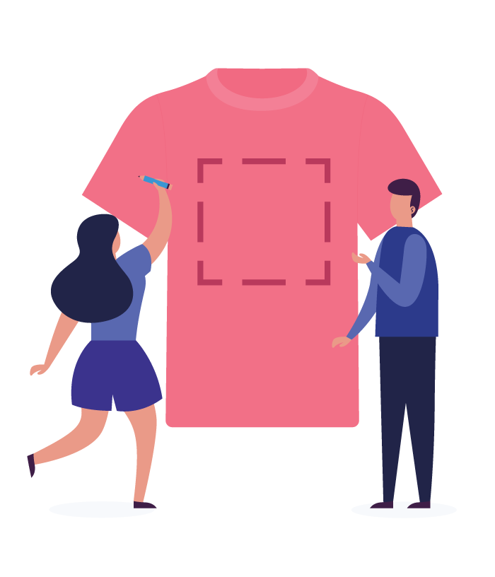 Your Customized Product - Words on Shirts