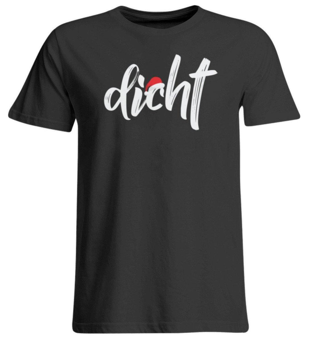 Hacke - Hacke Dicht - Words on Shirt  - Übergrößenshirt - Words on Shirts Sag es mit dem Mittelfinger Shirts Hoodies Sweatshirt Taschen Gymsack Spruch Sprüche Statement