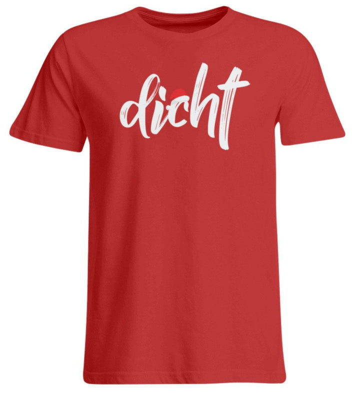 Hacke - Hacke Dicht - Words on Shirt  - Übergrößenshirt - Words on Shirts Sag es mit dem Mittelfinger Shirts Hoodies Sweatshirt Taschen Gymsack Spruch Sprüche Statement