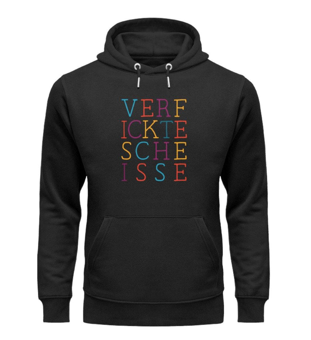 verf ickte sche isse Words on Shirts PR  - Unisex Organic Hoodie - Words on Shirts Sag es mit dem Mittelfinger Shirts Hoodies Sweatshirt Taschen Gymsack Spruch Sprüche Statement
