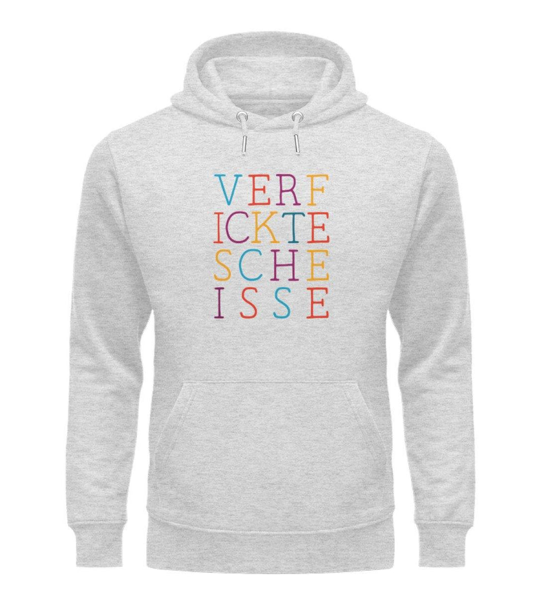 verf ickte sche isse Words on Shirts PR  - Unisex Organic Hoodie - Words on Shirts Sag es mit dem Mittelfinger Shirts Hoodies Sweatshirt Taschen Gymsack Spruch Sprüche Statement
