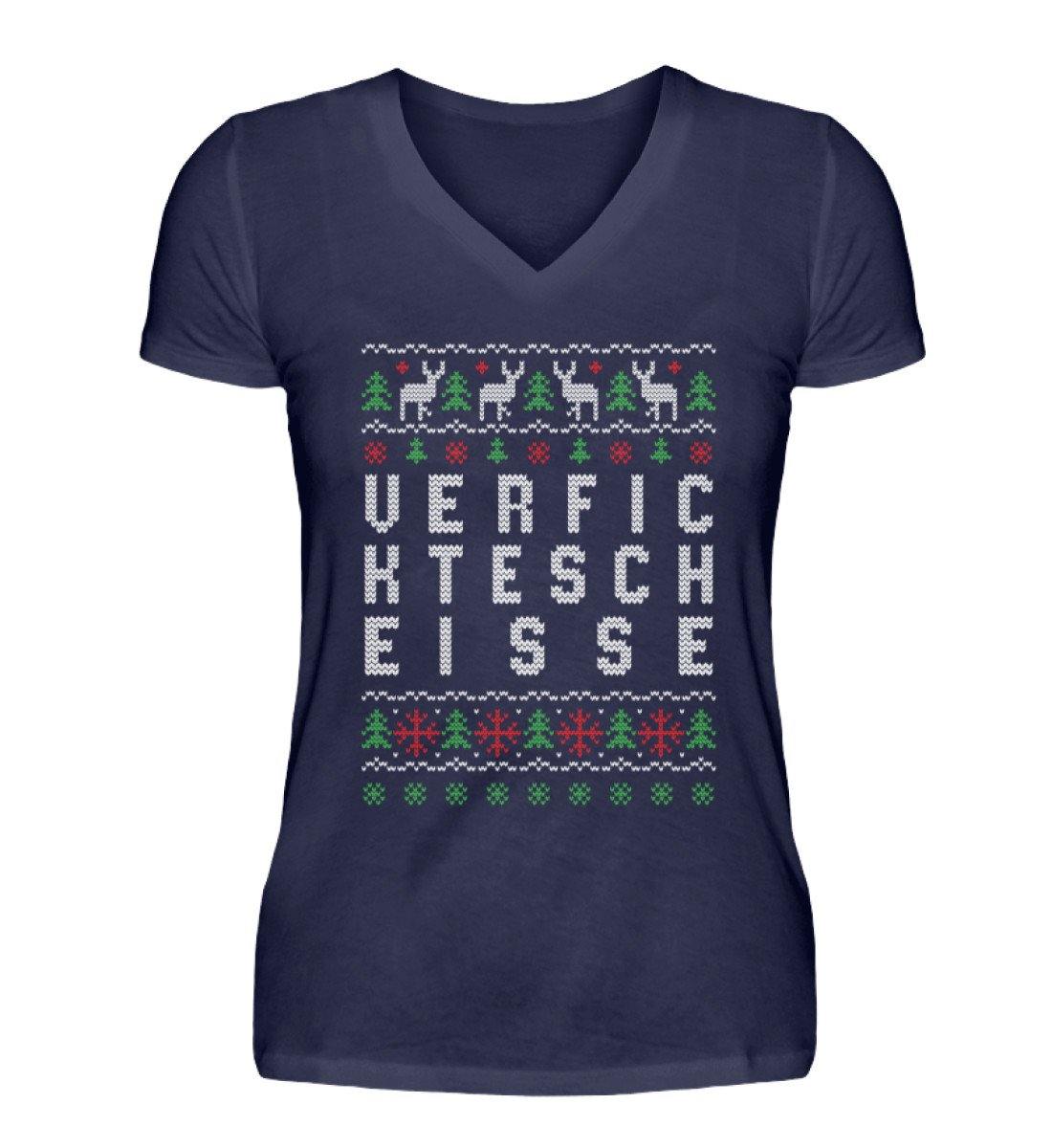 VERFIC KTESCH EISSE - Ugly Sweater  - V-Neck Damenshirt