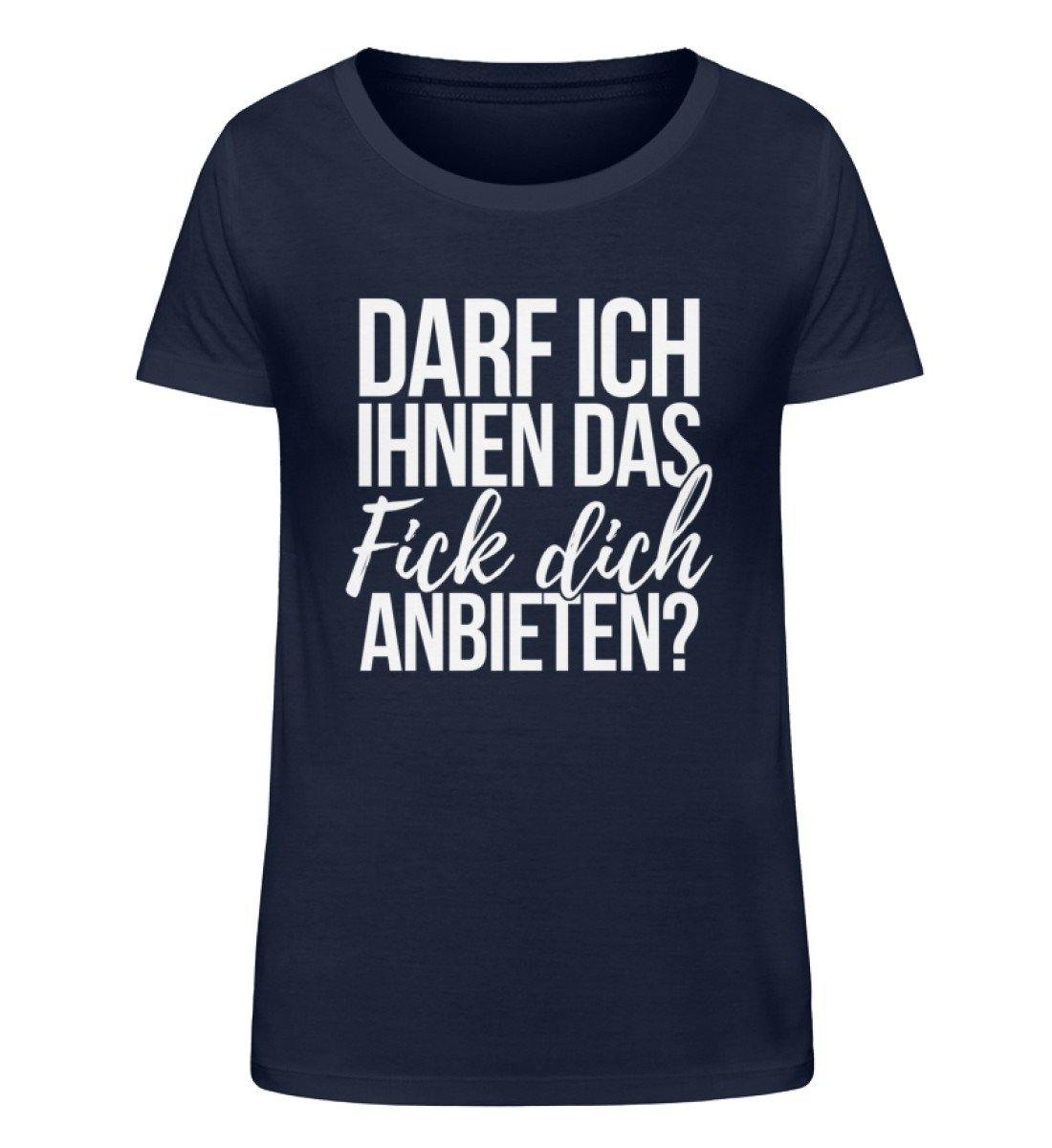 Darf ich ihnen das Fick dich anbieten?  - Damen Organic Shirt