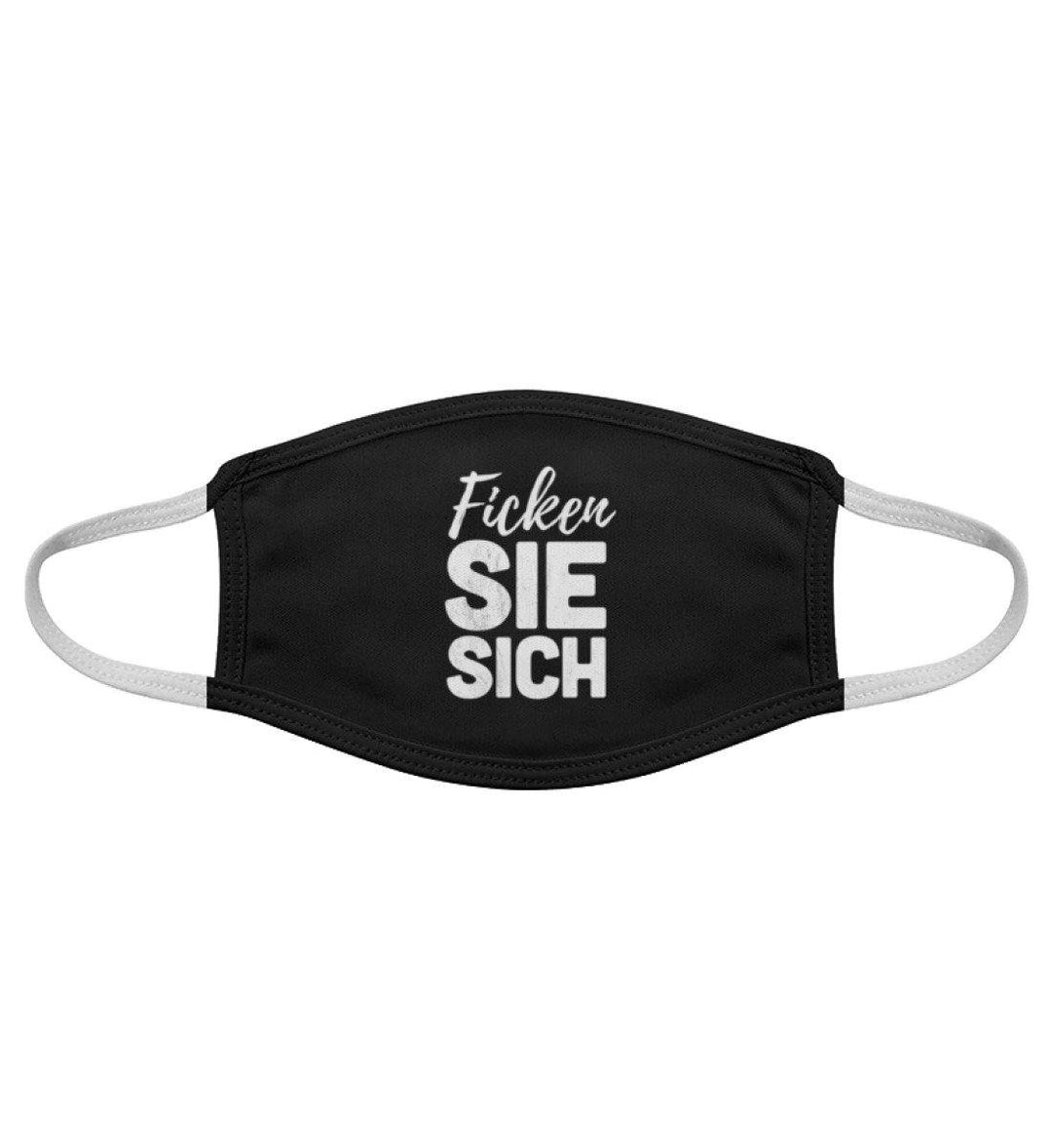 F!cken Sie sich - Maske  - Gesichtsmaske - Words on Shirts - Words on Shirts Sag es mit dem Mittelfinger Shirts Hoodies Sweatshirt Taschen Gymsack Spruch Sprüche Statement