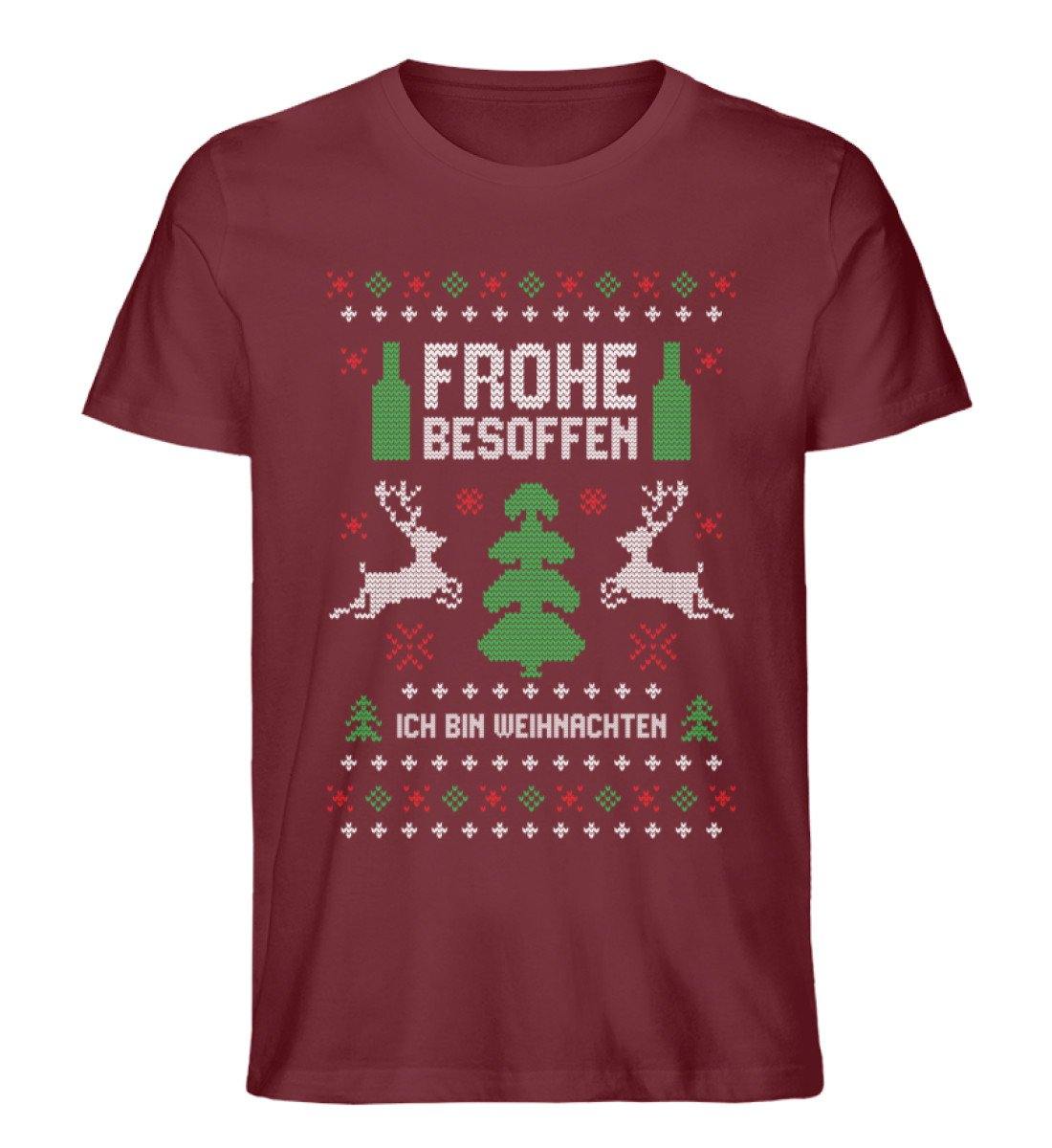 Frohe Besoffen - Ich bin Weihnachten  - Herren Premium Organic Shirt