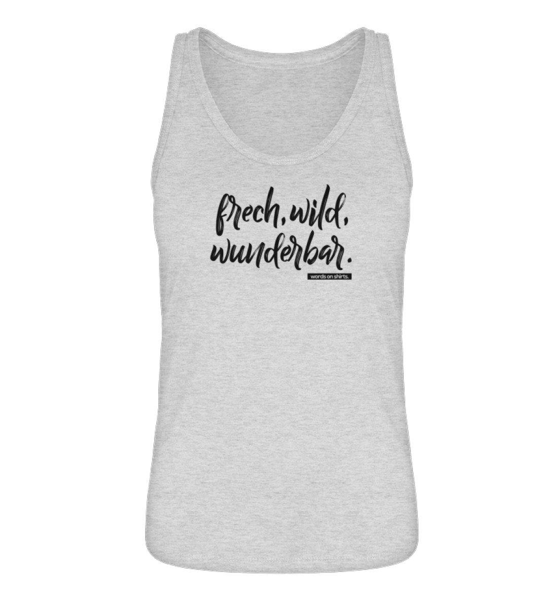 Frech wild wunderbar Words on Shirts  - Damen Premium Organic Tanktop ST/ST