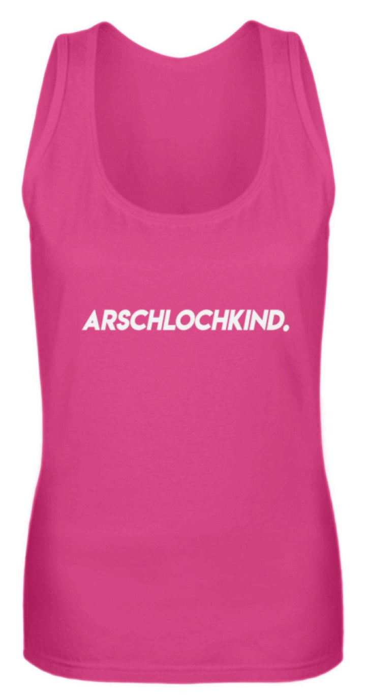 Arschlochkind.  - Frauen Tanktop - Words on Shirts