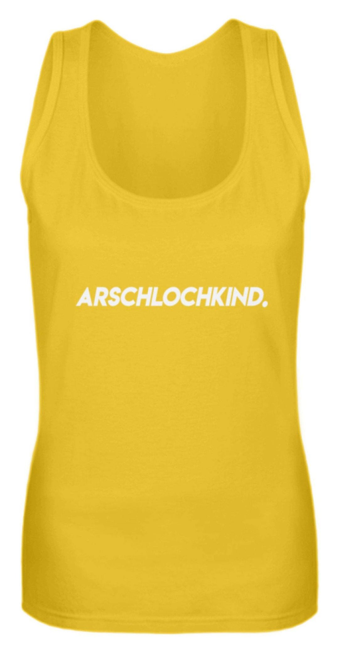 Arschlochkind.  - Frauen Tanktop - Words on Shirts