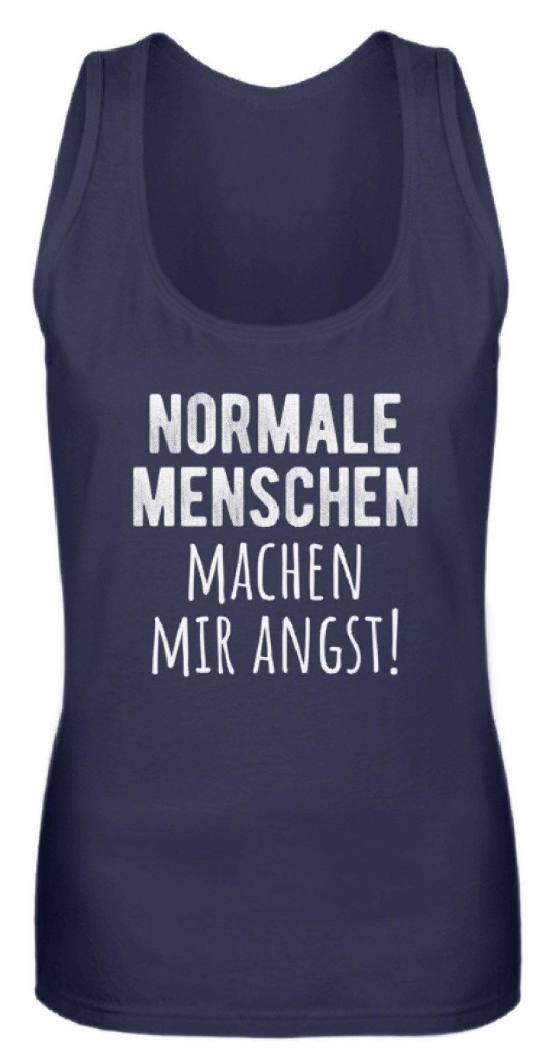 Normale Menschen - Words on Shirts  - Frauen Tanktop