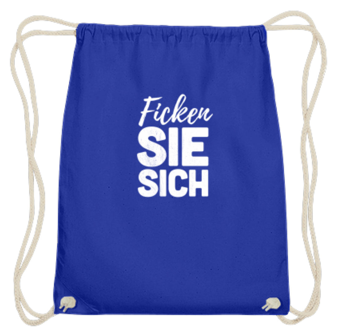 F*cken Sie sich  - Baumwoll Gymsac - Words on Shirts