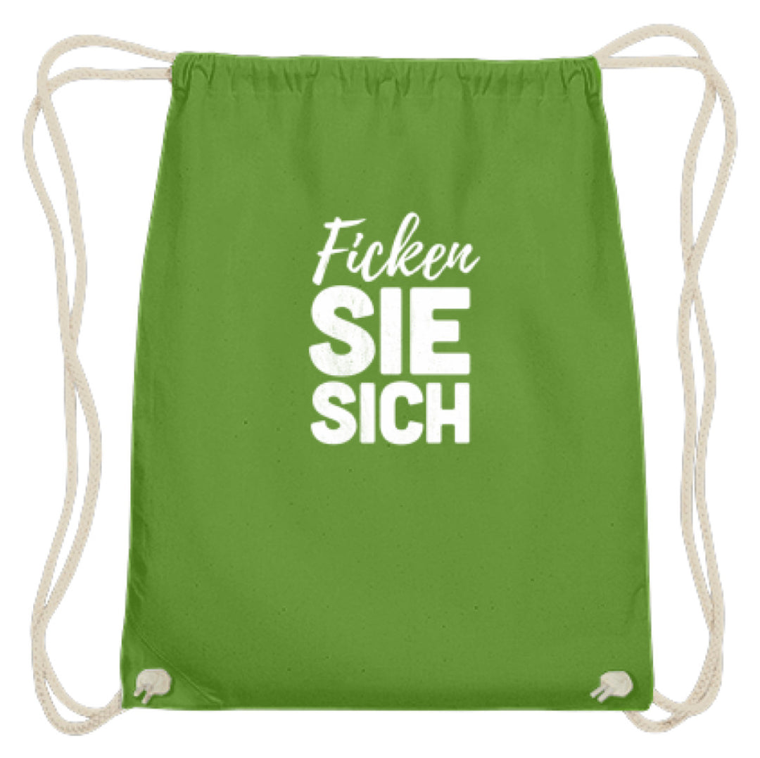 F*cken Sie sich  - Baumwoll Gymsac - Words on Shirts