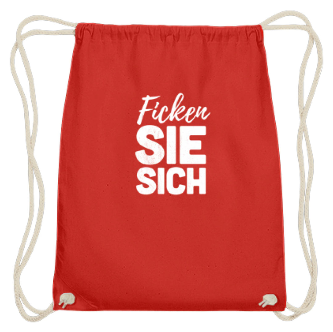 F*cken Sie sich  - Baumwoll Gymsac - Words on Shirts