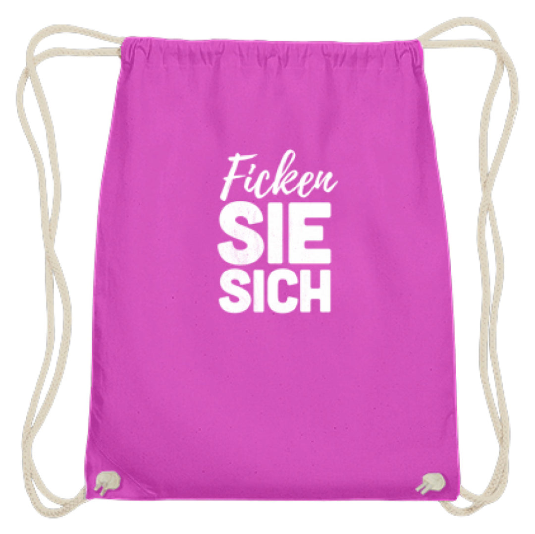 F*cken Sie sich  - Baumwoll Gymsac - Words on Shirts