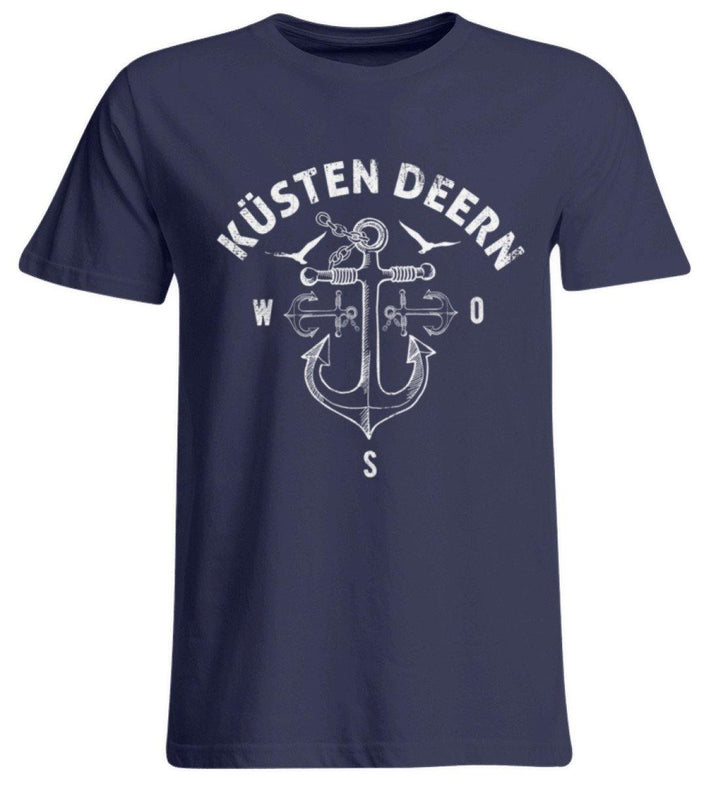 Küsten Deern 2 - Norddeutsch   - Übergrößenshirt - Words on Shirts Sag es mit dem Mittelfinger Shirts Hoodies Sweatshirt Taschen Gymsack Spruch Sprüche Statement