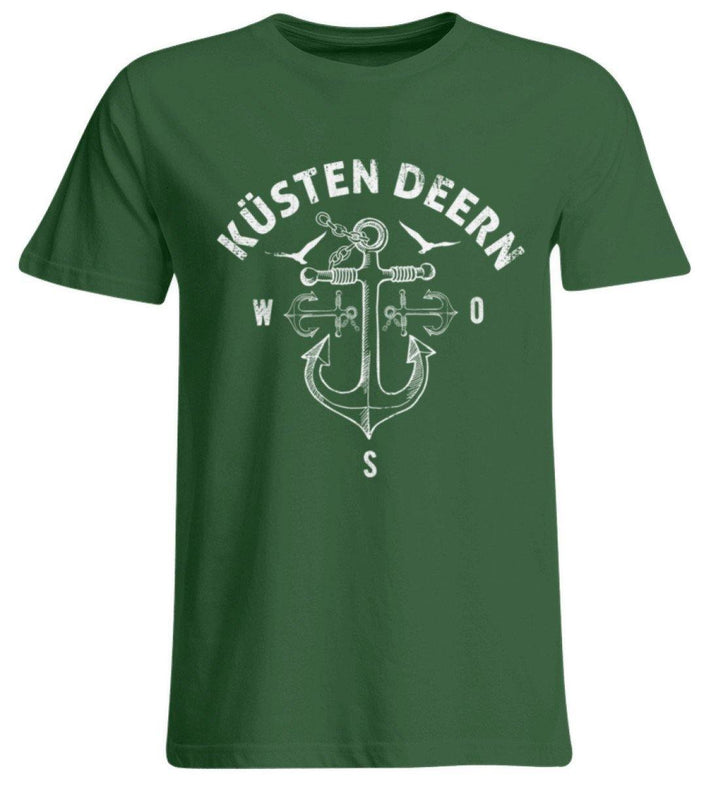Küsten Deern 2 - Norddeutsch   - Übergrößenshirt - Words on Shirts Sag es mit dem Mittelfinger Shirts Hoodies Sweatshirt Taschen Gymsack Spruch Sprüche Statement