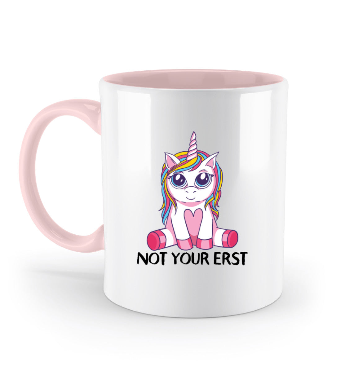 Not your Ernst - Einhorn - TF  - Zweifarbige Tasse