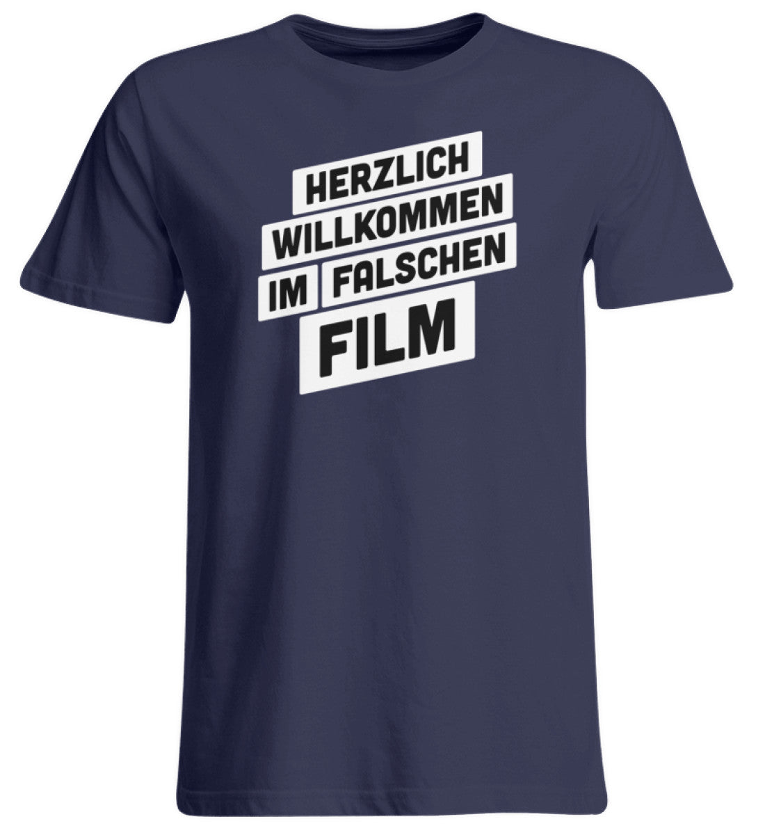 Herzlich willkommen im falschen Film  - Übergrößenshirt