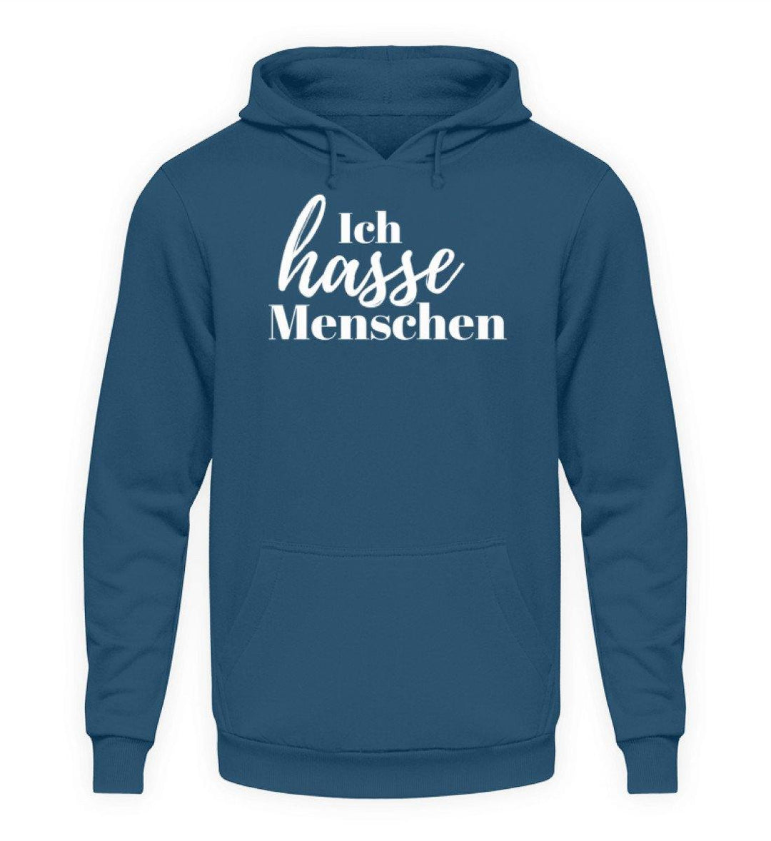 Ich hasse Menschen  - Unisex Kapuzenpullover Hoodie - Words on Shirts