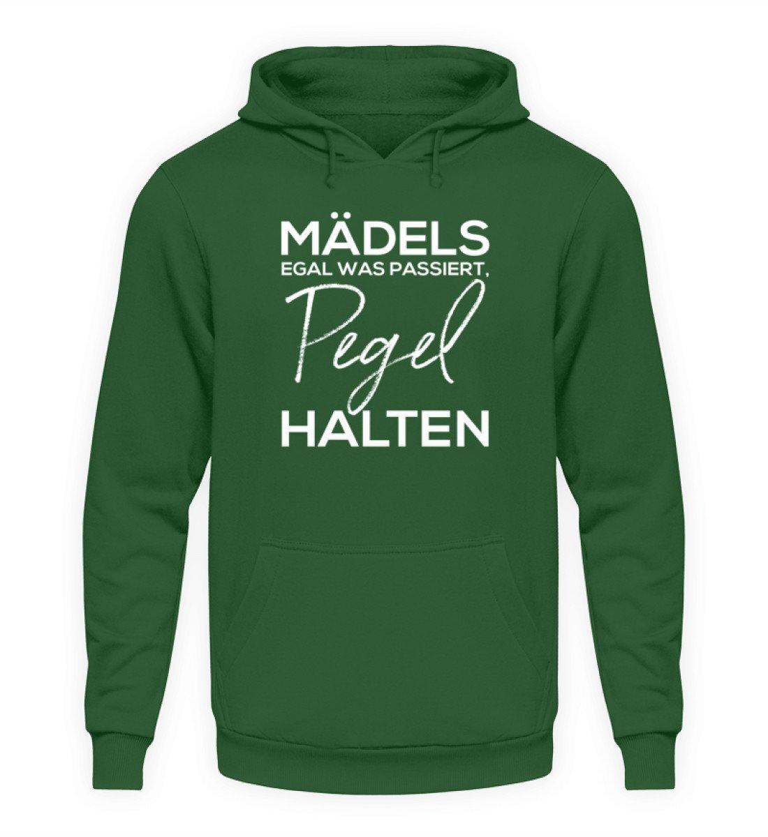 Mädels, Pegel halten.  - Unisex Kapuzenpullover Hoodie
