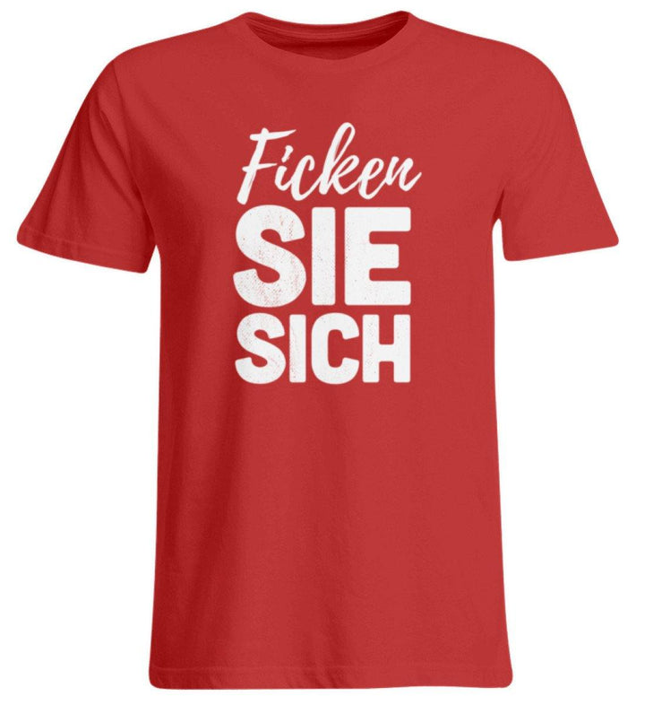 F*cken Sie sich - Words on Shirt  - Übergrößenshirt - Words on Shirts Sag es mit dem Mittelfinger Shirts Hoodies Sweatshirt Taschen Gymsack Spruch Sprüche Statement