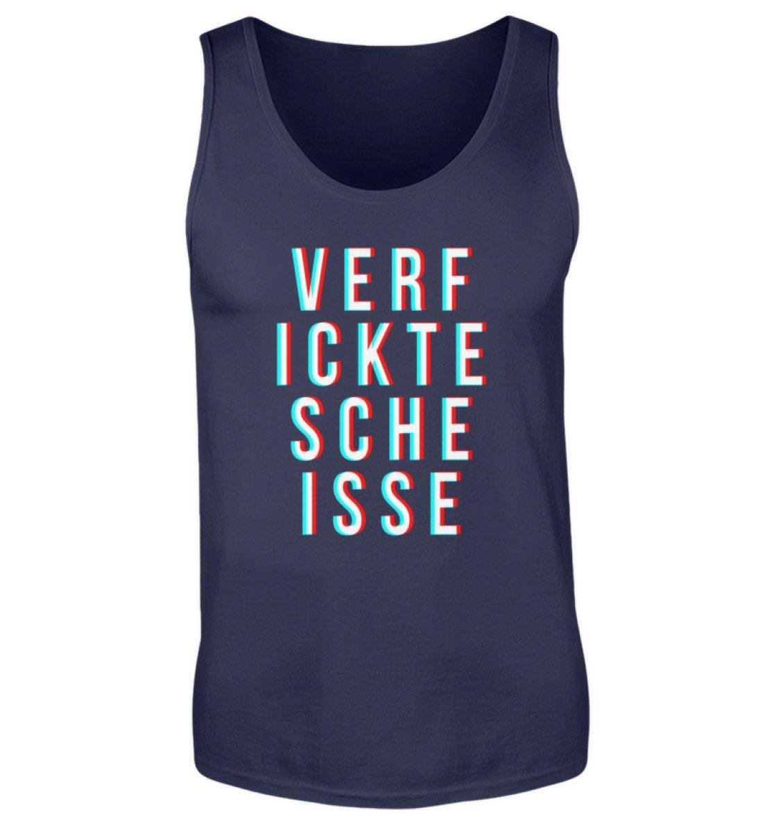 Verf ickte sche isse - Words on Shirts  - Herren Tanktop