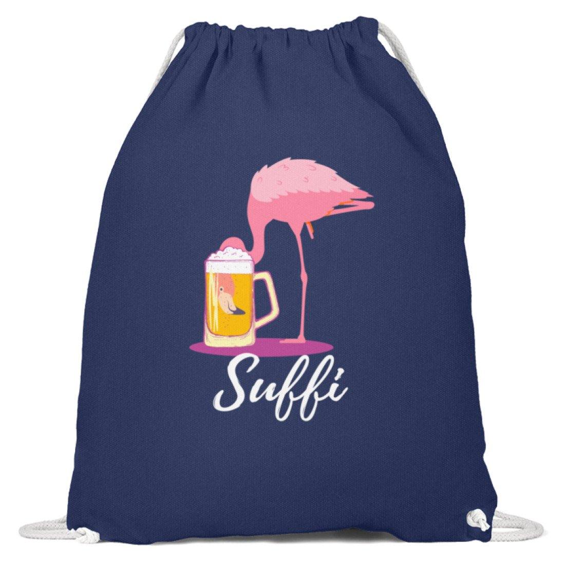 Flamingo Suffi - Words on Shirt  - Baumwoll Gymsac