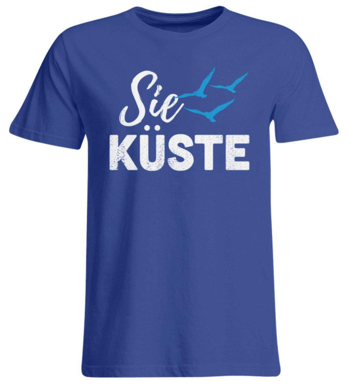 Sie Küste - Gut Besser Norddeutsch  - Übergrößenshirt - Words on Shirts Sag es mit dem Mittelfinger Shirts Hoodies Sweatshirt Taschen Gymsack Spruch Sprüche Statement