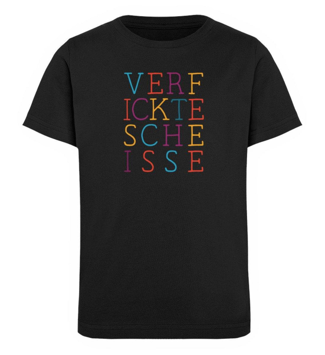 verf ickte sche isse  Words on Shirts PR  - Kinder Organic T-Shirt - Words on Shirts Sag es mit dem Mittelfinger Shirts Hoodies Sweatshirt Taschen Gymsack Spruch Sprüche Statement