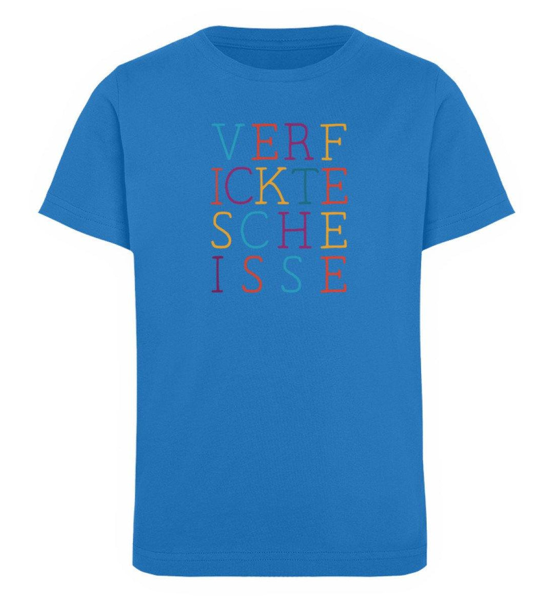 verf ickte sche isse  Words on Shirts PR  - Kinder Organic T-Shirt - Words on Shirts Sag es mit dem Mittelfinger Shirts Hoodies Sweatshirt Taschen Gymsack Spruch Sprüche Statement