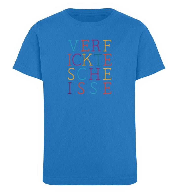 verf ickte sche isse  Words on Shirts PR  - Kinder Organic T-Shirt - Words on Shirts Sag es mit dem Mittelfinger Shirts Hoodies Sweatshirt Taschen Gymsack Spruch Sprüche Statement