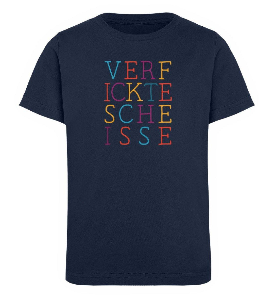 verf ickte sche isse  Words on Shirts PR  - Kinder Organic T-Shirt - Words on Shirts Sag es mit dem Mittelfinger Shirts Hoodies Sweatshirt Taschen Gymsack Spruch Sprüche Statement