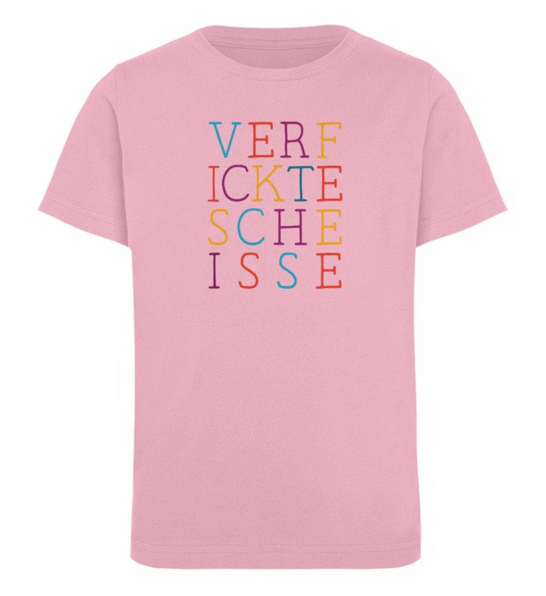 verf ickte sche isse  Words on Shirts PR  - Kinder Organic T-Shirt - Words on Shirts Sag es mit dem Mittelfinger Shirts Hoodies Sweatshirt Taschen Gymsack Spruch Sprüche Statement