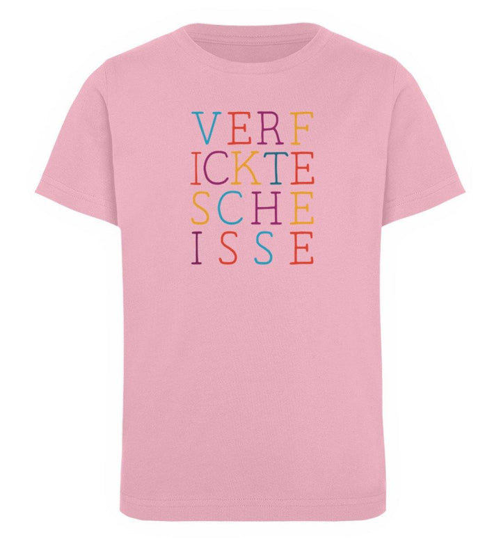 verf ickte sche isse  Words on Shirts PR  - Kinder Organic T-Shirt - Words on Shirts Sag es mit dem Mittelfinger Shirts Hoodies Sweatshirt Taschen Gymsack Spruch Sprüche Statement