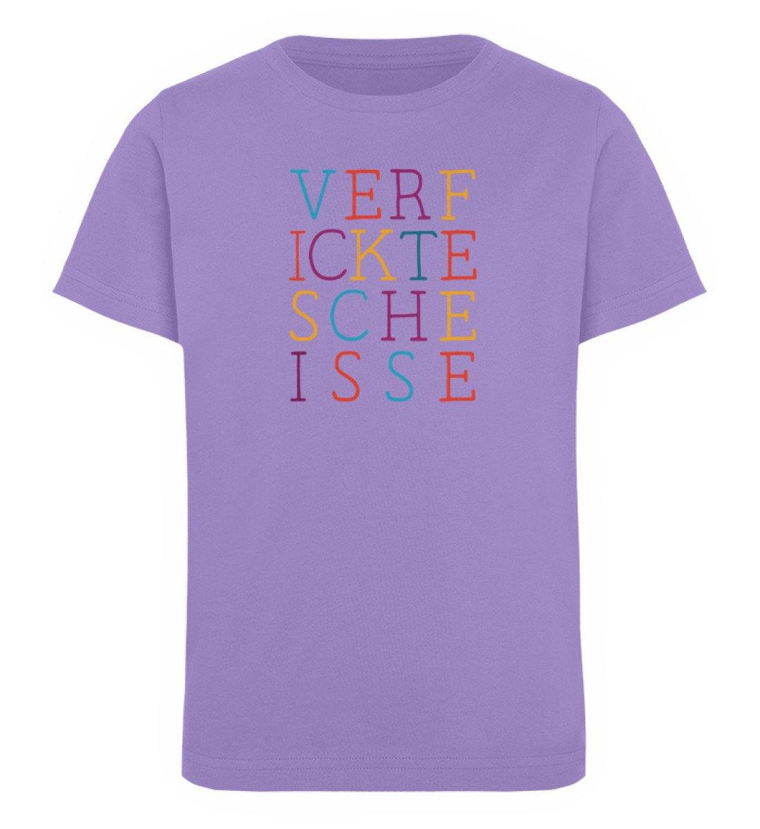 verf ickte sche isse  Words on Shirts PR  - Kinder Organic T-Shirt - Words on Shirts Sag es mit dem Mittelfinger Shirts Hoodies Sweatshirt Taschen Gymsack Spruch Sprüche Statement