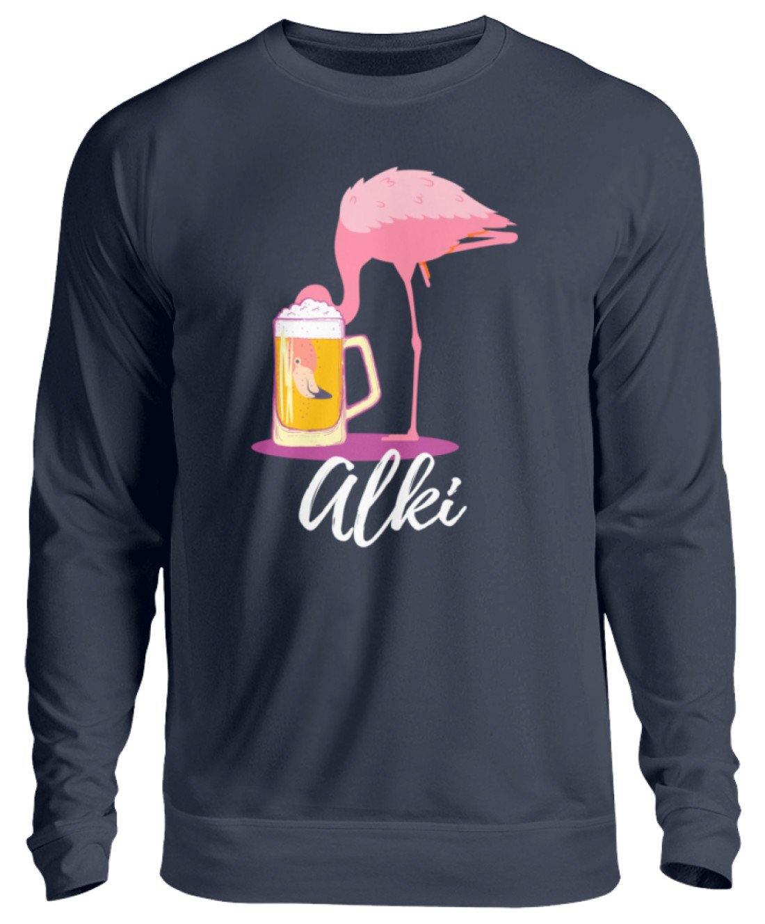 Flamingo Alki - Words on Shirt  - Unisex Pullover