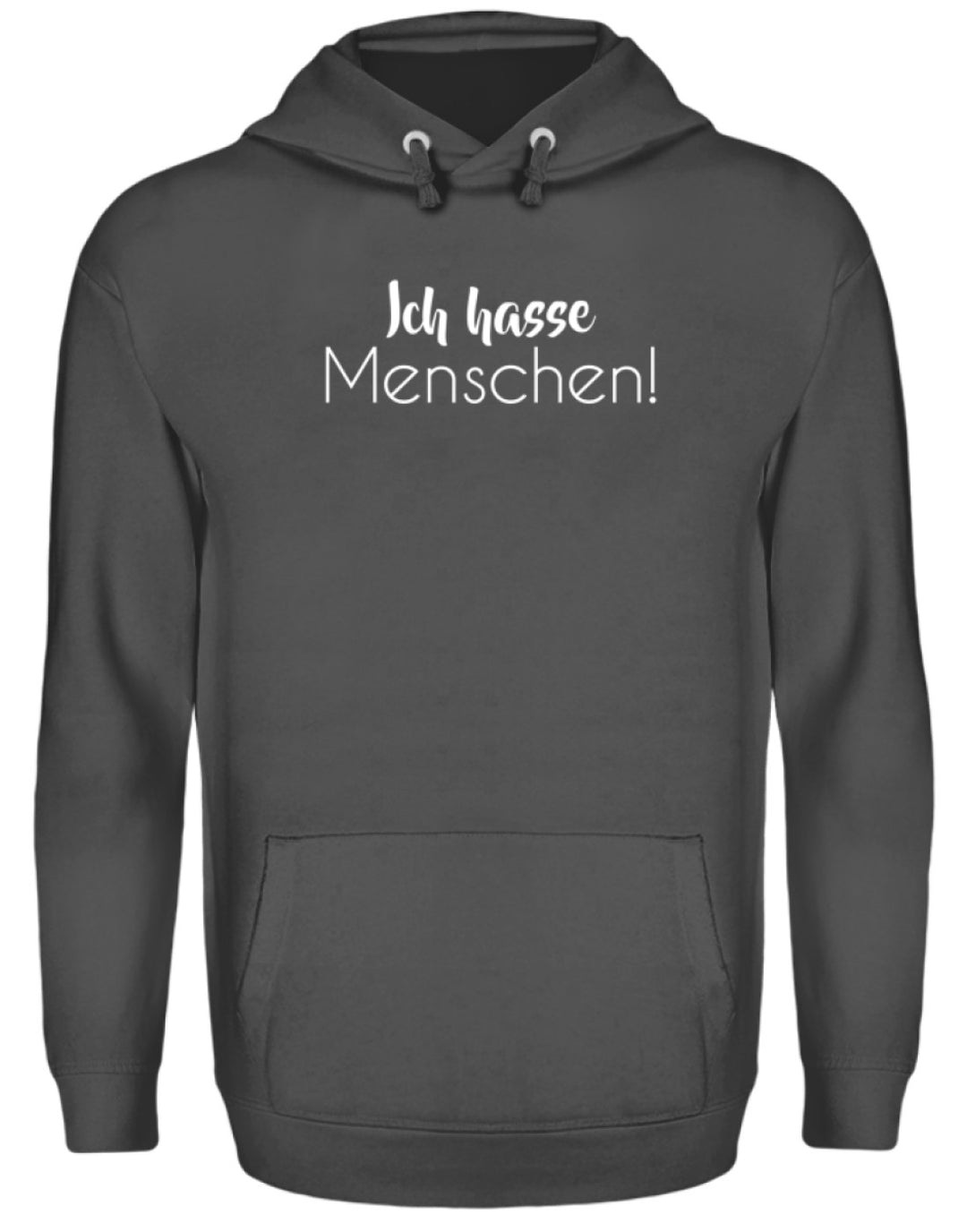 Ich hasse Menschen - Girls only  - Unisex Kapuzenpullover Hoodie - Words on Shirts