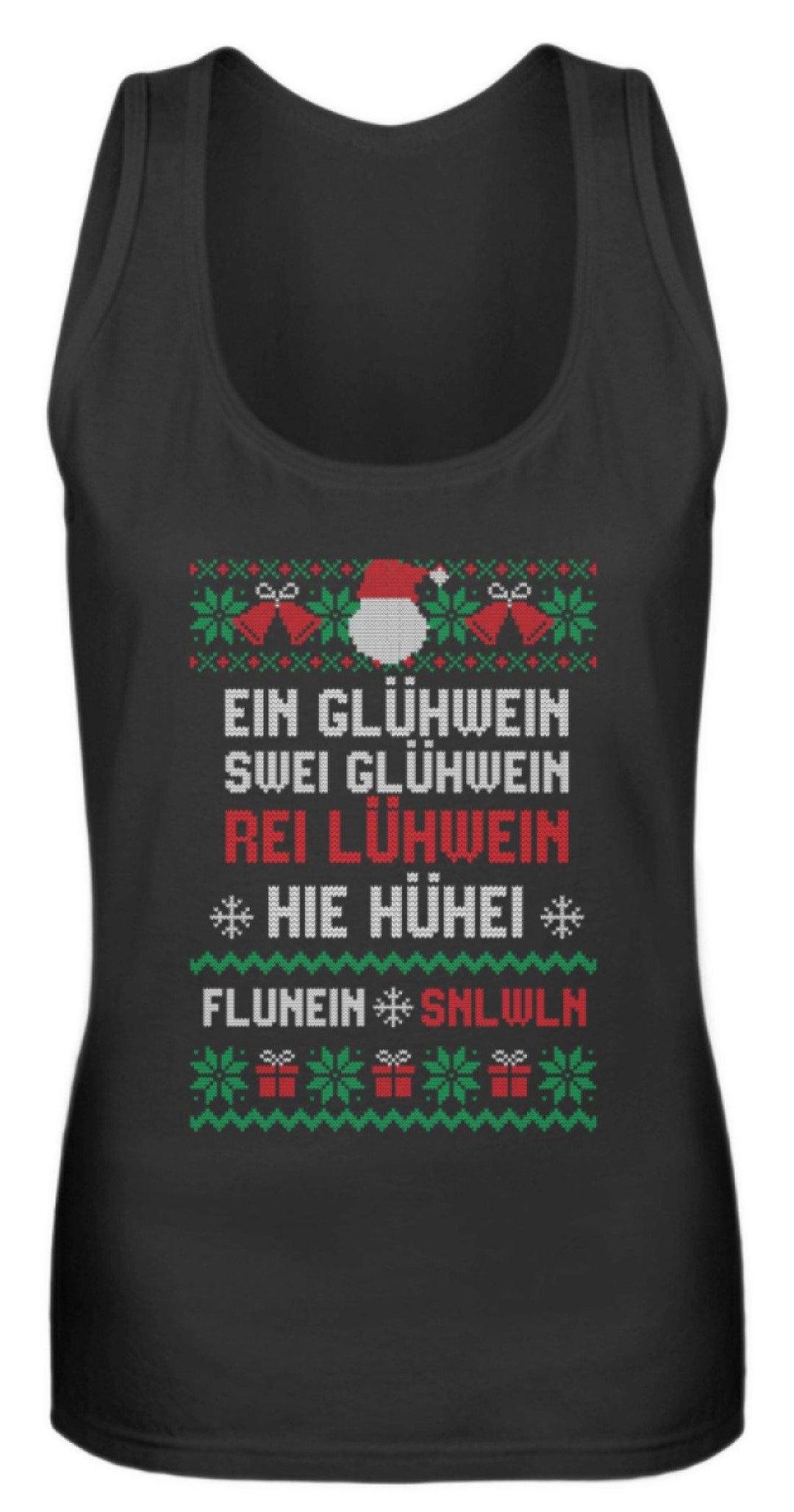 1 2 3 4 5 6 Glühwein - Words on Shirts  - Frauen Tanktop - Words on Shirts Sag es mit dem Mittelfinger Shirts Hoodies Sweatshirt Taschen Gymsack Spruch Sprüche Statement
