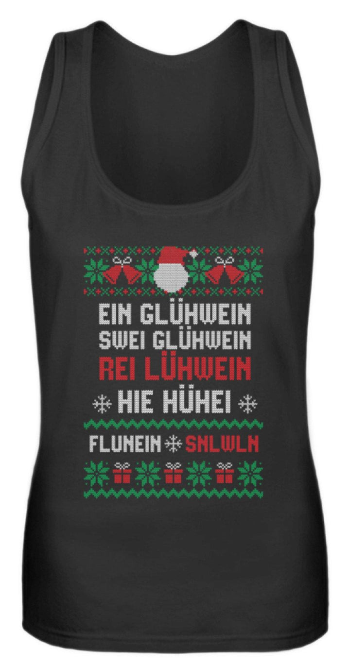 1 2 3 4 5 6 Glühwein - Words on Shirts  - Frauen Tanktop - Words on Shirts Sag es mit dem Mittelfinger Shirts Hoodies Sweatshirt Taschen Gymsack Spruch Sprüche Statement