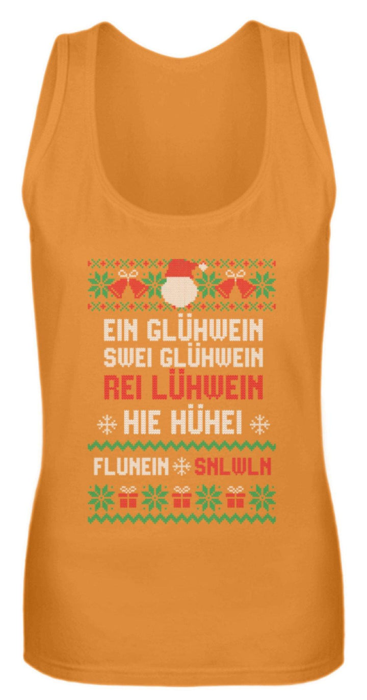 1 2 3 4 5 6 Glühwein - Words on Shirts  - Frauen Tanktop - Words on Shirts Sag es mit dem Mittelfinger Shirts Hoodies Sweatshirt Taschen Gymsack Spruch Sprüche Statement