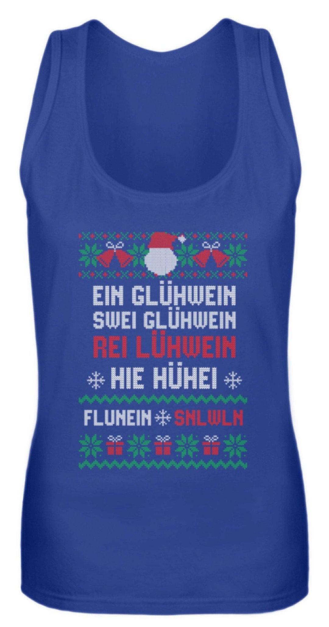 1 2 3 4 5 6 Glühwein - Words on Shirts  - Frauen Tanktop - Words on Shirts Sag es mit dem Mittelfinger Shirts Hoodies Sweatshirt Taschen Gymsack Spruch Sprüche Statement