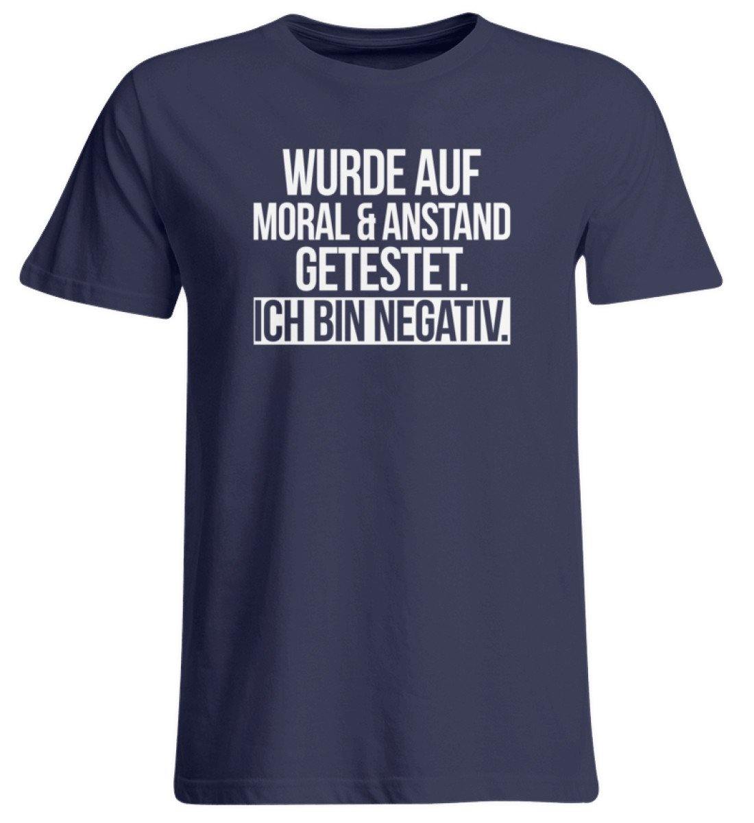 Moral & Anstand getestet - Negativ  - Übergrößenshirt