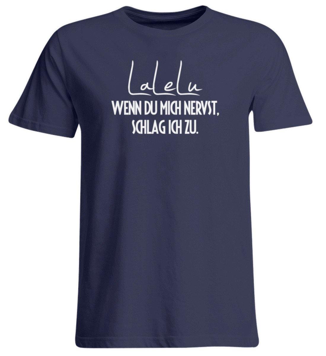 LaLeLu - Schlag ich zu - Words on Shirts  - Übergrößenshirt